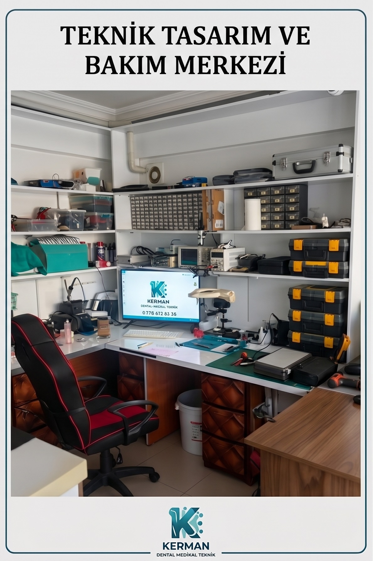 Teknik Tasarım ve Kart Bakım Merkezi (Atölye Masası)